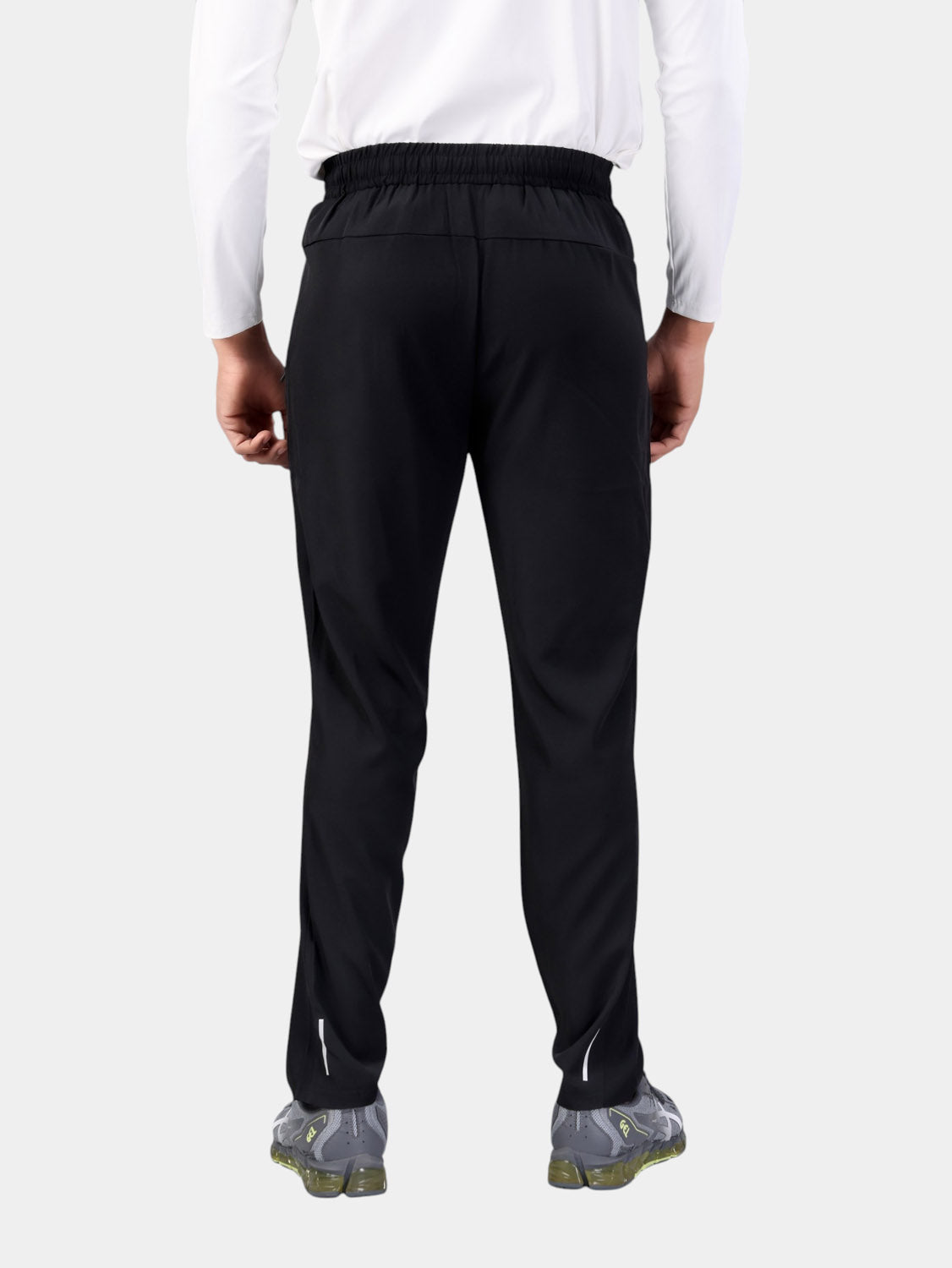 WovenFlex Black Pants