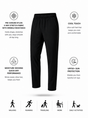 Nylon Black Pant
