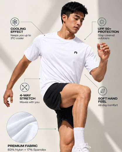AeroTerrain White T-shirt