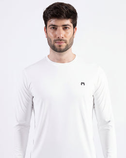 MOVvT ProFlex Long-Sleeve Training Tee - 5804 White