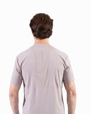 MOVvT AeroFlex Training Tee - 5805 Beige / chocolate