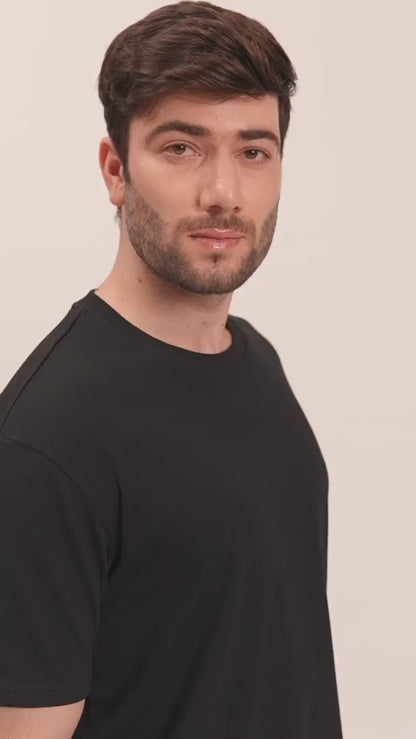 CottonCore Black T-shirt
