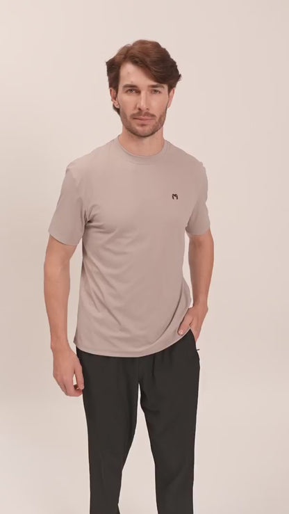 AeroTerrain Beige T-shirt